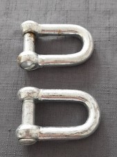 8mm steel shackles for sale  LEEK