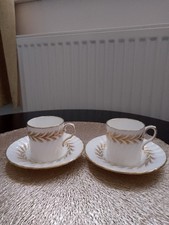 Pair coffee demitasse for sale  BRISTOL