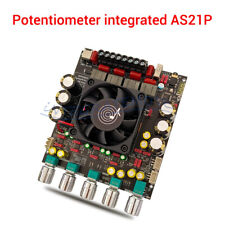 ZK-AS21P Hi-Fi 2.1 Channel Bluetooth Audio Amplifier Board 300W*2+600W TPA3255*2 comprar usado  Enviando para Brazil