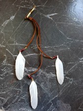 Haarspange federn haarschmuck gebraucht kaufen  Elsoff, Rehe, Oberroßbach