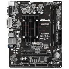 Usado, Placa-mãe ASRock N3150M M-ATX Intel N3150 dual-core DDR3 SATA3 HDMI DVI áudio comprar usado  Enviando para Brazil