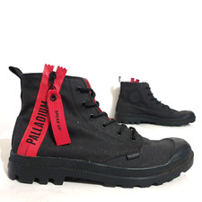 Botas Palladium M US10 UK9 UE43 W US11.5 Preto Pampa Sem Zíper Speak Up Zíper Lateral comprar usado  Enviando para Brazil