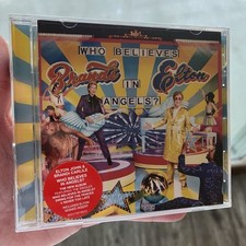 Who Believes In Angels Brandi Carlile & Elton John Signed Tri Color CD IN HAND, usado comprar usado  Enviando para Brazil