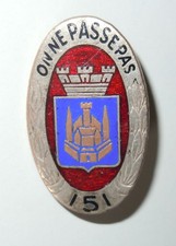 Insigne 151 regiment d'occasion  Senozan
