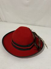Cappello rosso donna usato  Latina