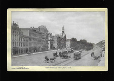 Antiga máquina de costura Singer Co King Street Hamilton cartão de visualização publicitária ONT, usado comprar usado  Enviando para Brazil