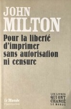 John milton. liberté d'occasion  Montpellier-