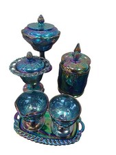 Vintage blue carnival for sale  WARRINGTON