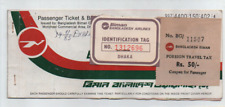 Bilhete de passageiro usado BIMAN BANGLADESH AIRLINES COM RECEITA FISCAL DE VIAGEM ESTRANGEIRA comprar usado  Enviando para Brazil