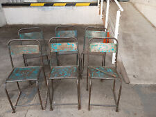 Lot chaises métal d'occasion  Corbeil-Essonnes