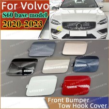 🔥 Tampa de olho de gancho de reboque para-choque dianteiro pintado para Volvo S60 V60 2020 2021 -2023 comprar usado  Enviando para Brazil