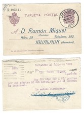Usado, ENTERO POSTAL ESPAÑA  LAIZ  Nº50ipe USADO  IMPRESION PRIVADA   VALOR 60€ comprar usado Usado, ENTERO POSTAL ESPAÑA  LAIZ  Nº50ipe USADO  IMPRESION PRIVADA   VALOR 60€ comprar usado  Enviando para Brazil