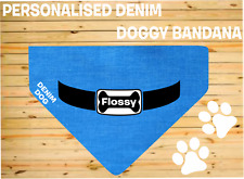 Denim dog branded for sale  DUNDEE