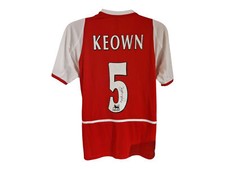 Camisa de futebol Martin Keown 02/04 Arsenal assinada certificado de autenticidade comprar usado  Enviando para Brazil