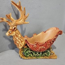 Reindeer sleigh sled for sale  Medford