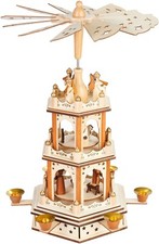 Piramide natale legno usato  Spedire a Italy