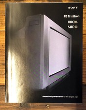 Folheto Sony WEGA FD Trinitron 11pg 1998 revendedor *Origem* comprar usado  Enviando para Brazil