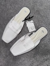 Zara leather flat for sale  MORDEN
