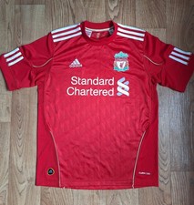 Usado, Camisa de futebol adolescente FC Liverpool Adidas/uniforme de futebol vintage 2010 comprar usado  Enviando para Brazil