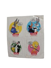 Pegatinas colgate vintage de cuidado bucal Loony Tunes  segunda mano  Embacar hacia Mexico