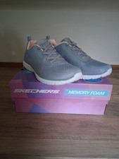 Sketchers light grey for sale  HYDE