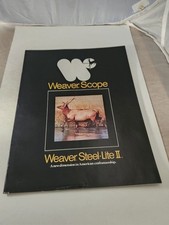 Weaver scope steel for sale  Sussex