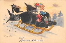 Postcard fantasy representing d'occasion  Expédié en Belgium