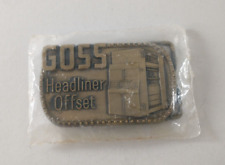 Vintage 1980s goss for sale  Beaver Dam