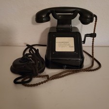 Altes kurbeltelefon nebenstell gebraucht kaufen  Burg