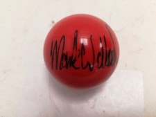 Bola de sinuca vermelha assinada autografada por Mark Williams MBE colecionável comprar usado  Enviando para Brazil