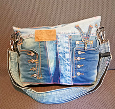 Jeans handtasche upcycling gebraucht kaufen  Hameln
