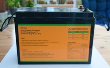 100ah 24v lithium gebraucht kaufen  Hamburg