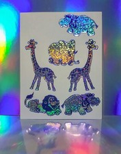 SEHR SELTENER ORIGINAL BOGEN INTRODUCT Safari Tiere STICKER 90er Aufkleber, usado comprar usado  Enviando para Brazil