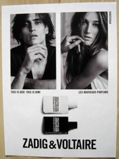 Publicité papier parfums d'occasion  Vif