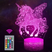 Unicorn night light for sale  PRESTON