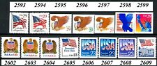 Usado, 1991 a 1994 Conjunto Definitivo de 15 MNH Scott's 2593 a 2599 2602 a 2609 comprar usado  Enviando para Brazil