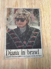 Princess diana newspaper for sale  GLASGOW