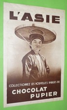 Chocolat pupier publicite d'occasion  Vendat