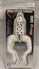 Sapo Savage Gear 3D 6” branco e preto manchas sapo de água superior 3/4 oz. 22 g 5/0 comprar usado  Enviando para Brazil
