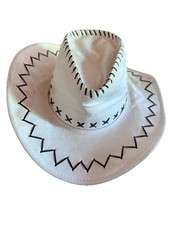 Cappello cowboy bianco usato  Fano