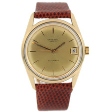 Vintage Universal Geneve Date Relógio de Pulso Automático Masculino Micro Rotor 215-27 comprar usado  Enviando para Brazil