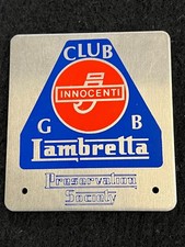 Lambretta club lps for sale  WESTON-SUPER-MARE