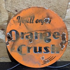 Orange crush sign for sale  Joliet