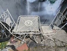 White bistro set for sale  LONDON