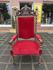 Thronstuhl königsstuhl ritter gebraucht kaufen  Nürnberg