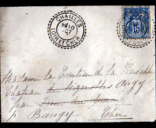 Chailles oblitération postale d'occasion Chailles oblitération postale d'occasion  Baugy