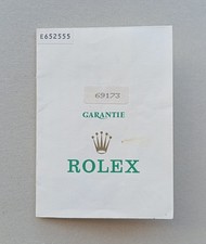 Rolex warranty paper usato Rolex warranty paper usato  Corropoli
