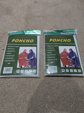 Ponchos waterproof adult for sale  DUNMOW