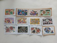 Lot timbres fleurs d'occasion  Noisy-le-Grand