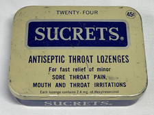 Vintage 1960 sucrets for sale  Arvada